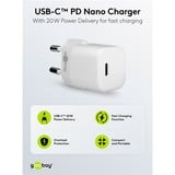 goobay 61084, Chargeur Blanc