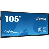 iiyama TE10518UWI-B1AG, Affichage public Noir (Mat)