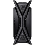 ASUS  boîtier big tower Noir | 4x USB-A | 1x USB-C | RGB | Window