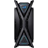 ASUS  boîtier big tower Noir | 4x USB-A | 1x USB-C | RGB | Window