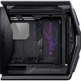 ASUS  boîtier big tower Noir | 4x USB-A | 1x USB-C | RGB | Window