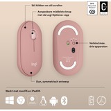 Logitech Pebble Mouse 2 M350s, Souris Rose