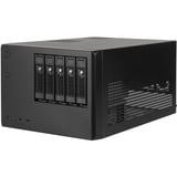 SilverStone SST-CS351 boîtier mini tower Noir | 2x USB-A | 1x USB-C