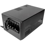 SilverStone SST-CS351 boîtier mini tower Noir | 2x USB-A | 1x USB-C