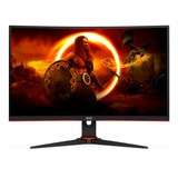 AOC C27G2E/BK 27" Moniteur gaming incurvé  Noir/Rouge