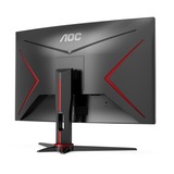 AOC C27G2E/BK 27" Moniteur gaming incurvé  Noir/Rouge