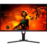 AOC U32G3X/BK 32" 4K UHD Moniteur gaming  Noir/Rouge, 144Hz, 2x HDMI 2.1, 2x DisplayPort 1.4, Adaptive Sync