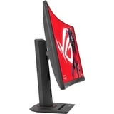 ASUS  27" Moniteur gaming incurvé  Noir