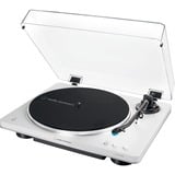 Audio-Technica AT-LP70XBTWS, Tourne-disque Blanc/Argent