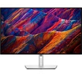 Dell UltraSharp U3223QE 32" 4K Ultra HD Moniteur  Noir/Argent, HDMI, DisplayPort, 5x USB-A 3.2 (10 Gbit/s), 2x USB-C 3.2 (10 Gbit/s), USB-C, RJ-45