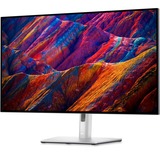 Dell UltraSharp U3223QE 32" 4K Ultra HD Moniteur  Noir/Argent, HDMI, DisplayPort, 5x USB-A 3.2 (10 Gbit/s), 2x USB-C 3.2 (10 Gbit/s), USB-C, RJ-45