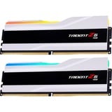 G.Skill 48 Go DDR5-8200 Dual-Kit, Mémoire vive Blanc, Trident Z5 RGB, XMP 3.0