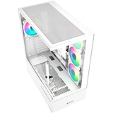 Sharkoon AK6 RGB boîtier midi tower Blanc | 2x USB-A | 1x USB-C | RGB | Window