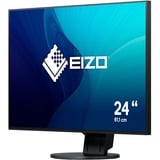 EIZO FlexScan EV2456-BK 24.1" Moniteur  Noir, 61,2 cm (24.1"), 1920 x 1200 pixels, WUXGA, LCD, 5 ms, Noir