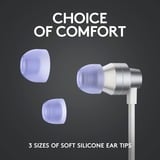 Logitech  écouteurs in-ear Blanc/Lilas