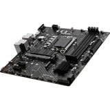 MSI B760M-P DDR4 carte mère socket 1700 Noir, RAID, Gb-LAN, Sound, µATX