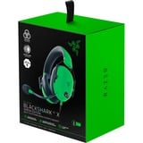 Razer BlackShark V2 X casque gaming over-ear Vert/Noir