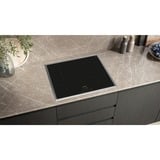 Siemens EH645BEB6E, Plaque de cuisson séparée Noir/en acier inoxydable