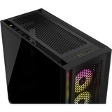 Corsair iCUE 5000D RGB AIRFLOW boîtier midi tower Noir | 2x USB-A | 1x USB-C | RGB | Verre Trempé