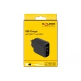 DeLOCK 41455, Chargeur Noir