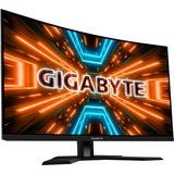 GIGABYTE M32UC 32" 4K UHD Moniteur gaming incurvé  Noir, 2x HDMI, 1x DisplayPort, 3x USB-A 3.2 (5 Gbit/s), 1x USB-C, 144 Hz