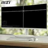 MSI  34" Moniteur UltraWide incurvé  Blanc