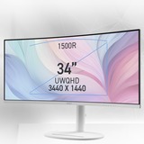 MSI  34" Moniteur UltraWide incurvé  Blanc