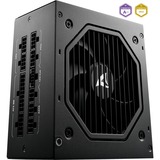 Sharkoon Rebel P20, 750 Watt alimentation  Noir, 4x PCIe, 1x 12VHPWR, Cable management