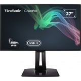 ViewSonic  27" 4K UHD Moniteur  Noir (Mat)