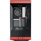 HYTE Y40 boîtier midi tower Rouge/Noir | 2x USB-A | 1x USB-C | Window