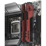 Patriot PVE2464G400C0K, Mémoire vive Noir/Rouge