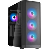 SilverStone  boîtier midi tower Noir | 2x USB-A | 1x USB-C | RGB | Window