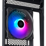 SilverStone  boîtier midi tower Noir | 2x USB-A | 1x USB-C | RGB | Window