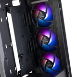 SilverStone  boîtier midi tower Noir | 2x USB-A | 1x USB-C | RGB | Window