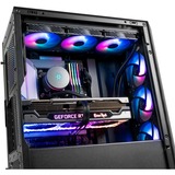 SilverStone  boîtier midi tower Noir | 2x USB-A | 1x USB-C | RGB | Window