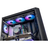 SilverStone  boîtier midi tower Noir | 2x USB-A | 1x USB-C | RGB | Window