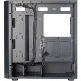 SilverStone  boîtier midi tower Noir | 2x USB-A | 1x USB-C | RGB | Window