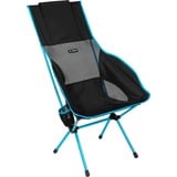 Helinox Savanna Chaise de camping 4 pieds Noir, Bleu, Siège Noir/Bleu, 145 kg, Chaise de camping, 4 pieds, 1,8 kg, Aluminium, Nylon, Noir, Bleu