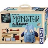 KOSMOS BASTELN Monster Nähen, Bricolage Kit de couture pour enfants, 8 an(s), Multicolore