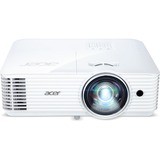 Acer S1386WH vidéo-projecteur Projecteur à focale standard 3600 ANSI lumens DLP WXGA (1280x800) Blanc, Projecteur DLP Blanc, 3600 ANSI lumens, DLP, WXGA (1280x800), 20000:1, 16:10, 914,4 - 7620 mm (36 - 300")