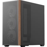 Aerocool  boîtier mini tower Noir | 1x USB-A | 1x USB-C | RGB