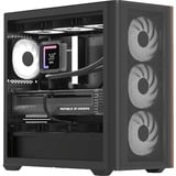 Aerocool  boîtier mini tower Noir | 1x USB-A | 1x USB-C | RGB