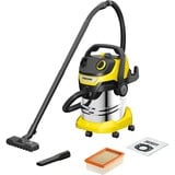 Kärcher 1.628-350.0, Aspirateur sec/humide Jaune/en acier inoxydable