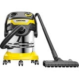 Kärcher 1.628-350.0, Aspirateur sec/humide Jaune/en acier inoxydable