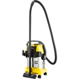 Kärcher 1.628-350.0, Aspirateur sec/humide Jaune/en acier inoxydable