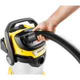 Kärcher 1.628-350.0, Aspirateur sec/humide Jaune/en acier inoxydable