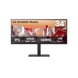 LG  34" Moniteur UltraWide incurvé  Noir