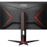 AOC Q27G2S/EU 27" Moniteur gaming  Noir/Rouge, 68,6 cm (27"), 2560 x 1440 pixels, Quad HD, LED, 1 ms, Noir, Rouge