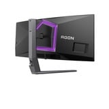 AOC  34" Moniteur gaming incurvé  Gris foncé/Noir