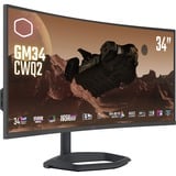 Cooler Master  34" Moniteur UltraWide incurvé  Noir